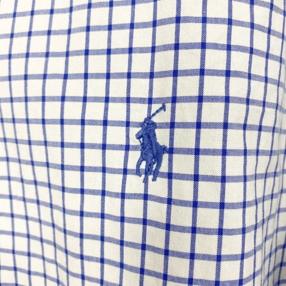 VTG RALPH LAUREN Graph Check Custom Fit Shirt - Picture 9 of 16